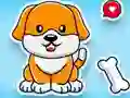 Trò chơi Coloring Book: Cute Dog trực tuyến