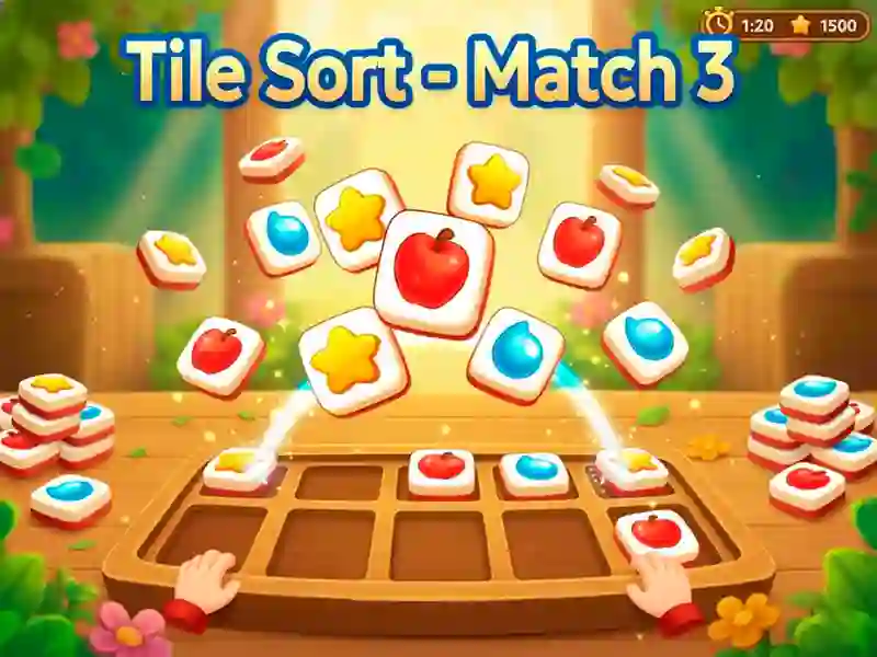 Trò chơi Tile Sort - Match 3 trực tuyến