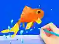 Trò chơi Coloring Book: Fish trực tuyến
