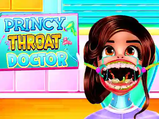 Trò chơi Princy Throat Doctor trực tuyến