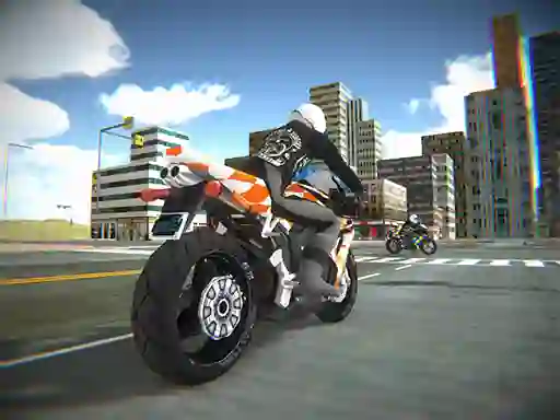 Trò chơi City Police Bike Simulator trực tuyến