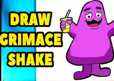 Trò chơi Grimace Shake: Draw and Erase trực tuyến