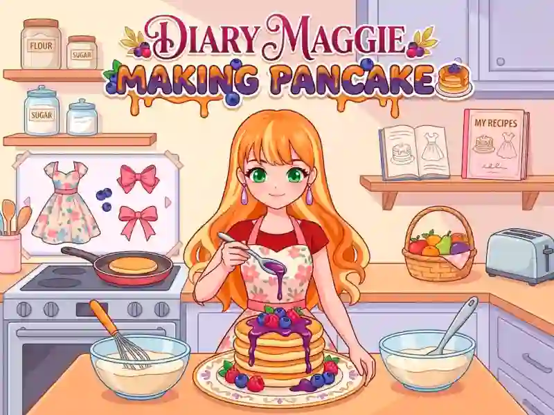Trò chơi Diary Maggie Making Pancake trực tuyến