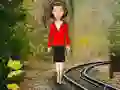 Trò chơi Girl Escape From Railway Track trực tuyến