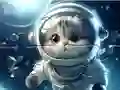 Trò chơi Jigsaw Puzzle: Astronaut-Cat trực tuyến