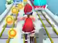 Trò chơi Subway Santa Princess Runner trực tuyến