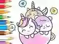 Trò chơi Coloring Book: A Cup Of Unicorn trực tuyến