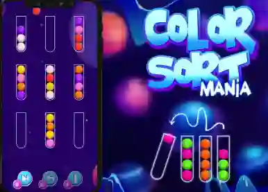 Trò chơi Color Sort Mania trực tuyến