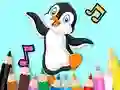Trò chơi Coloring Book: Dancing Penguin trực tuyến