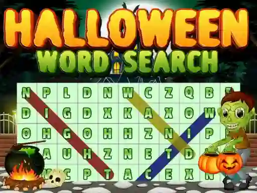 Trò chơi Halloween Words Search trực tuyến