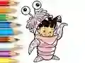 Trò chơi Coloring Book: Monster Costume Girl trực tuyến