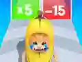 Trò chơi Epic Banana Run: Merge Master trực tuyến