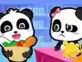 Trò chơi Jigsaw Puzzle: Baby Panda Supermarket trực tuyến