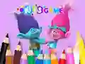 Trò chơi Coloring Book: Cute Troll trực tuyến