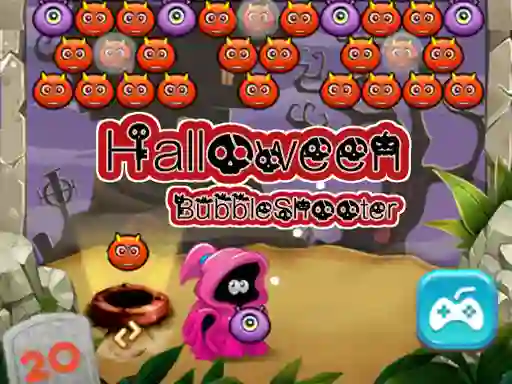 Trò chơi Halloween Bubble Shooter trực tuyến