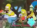Trò chơi Jigsaw Puzzle: Simpson Family Riding trực tuyến