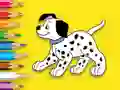 Trò chơi Coloring Book: Cute Spotted Dog trực tuyến