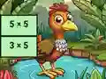 Trò chơi Multiplication Bird Image Uncover trực tuyến