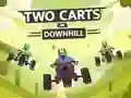 Trò chơi Two Carts Downhill trực tuyến