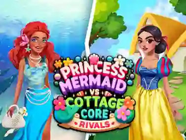 Trò chơi Princess Cottage Core vs Mermaid Core Rivals trực tuyến