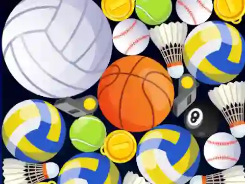 Trò chơi Sport Merge trực tuyến