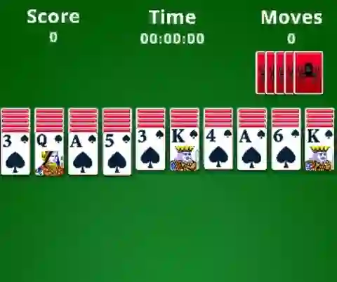 Trò chơi Spider Solitaire trực tuyến