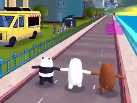 Trò chơi We Bare Bears Bear Parkour trực tuyến