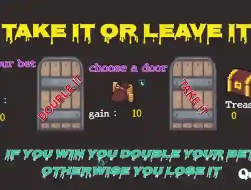 Trò chơi Take It Or Leave It trực tuyến