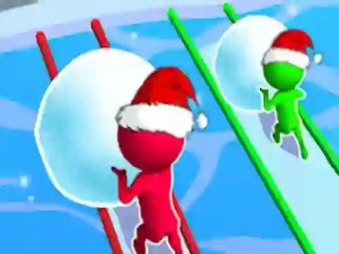 Trò chơi Snow Race: Christmas Runner trực tuyến