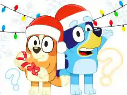 Trò chơi Kids Quiz: Bluey Christmas Quiz trực tuyến