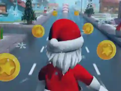 Trò chơi Santa Roblox Running trực tuyến