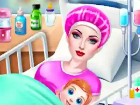Trò chơi Pregnant Mom Newborn Care trực tuyến