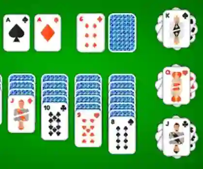 Trò chơi Klondike Solitaire 4 Suits trực tuyến