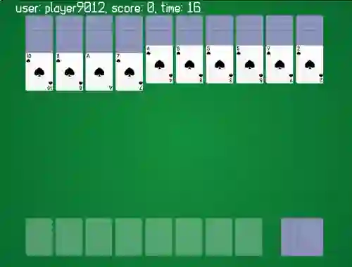 Trò chơi Spider Solitaire Classic Ver trực tuyến