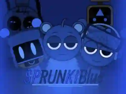 Trò chơi Sprunki Blue Mod trực tuyến