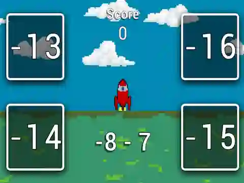 Trò chơi Rocket Math trực tuyến