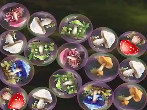 Trò chơi Merge Mushrooms! trực tuyến