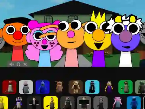 Trò chơi Sprunki Puppet trực tuyến