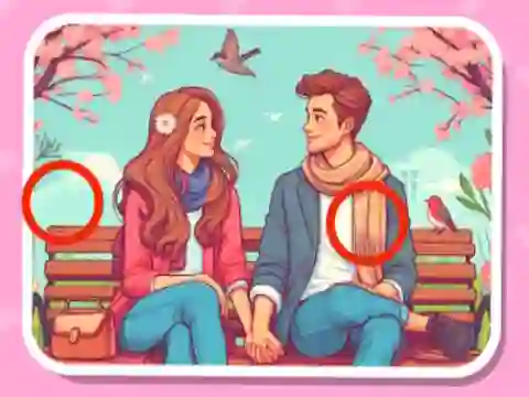 Trò chơi Find the Differences Couples trực tuyến