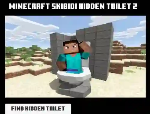 Trò chơi Minicraft Skibidi Hidden Toilet 2 trực tuyến
