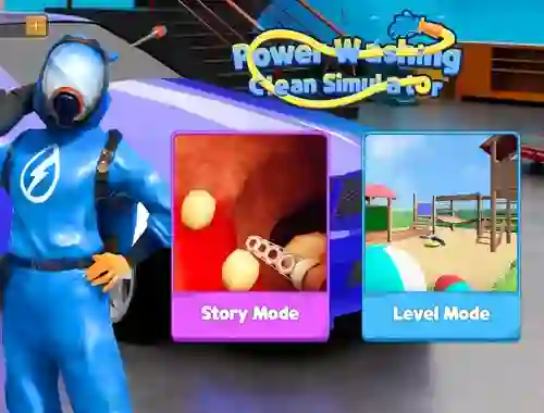 Trò chơi Power Washing Clean Simulator trực tuyến