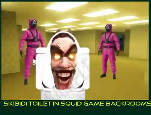 Trò chơi Skibidi Toilet in Squid Game Backrooms trực tuyến