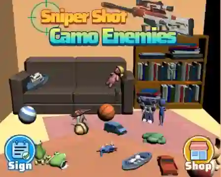 Trò chơi Sniper Shot Camo Enemies trực tuyến