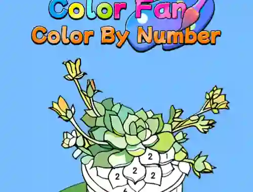 Trò chơi Color Fan Color By Number trực tuyến