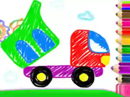 Trò chơi Toddler Drawing: Tanker Truck trực tuyến