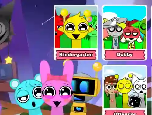 Trò chơi Incredibox Party Frozen Sprunki Beat trực tuyến