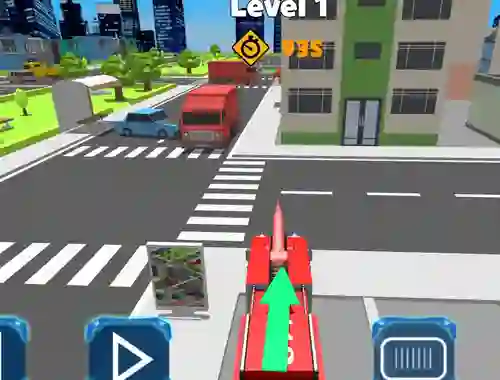 Trò chơi Fire Truck Rescue Driving trực tuyến