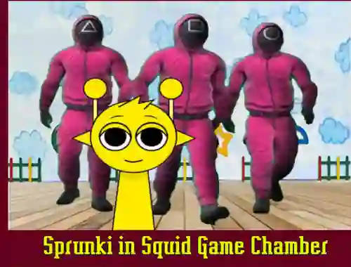 Trò chơi Sprunki In Squid Game Chamber trực tuyến