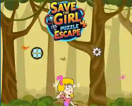 Trò chơi Save the Girl Puzzle Escape trực tuyến