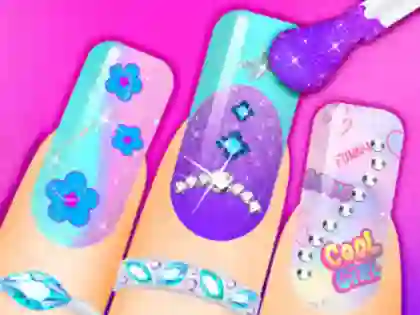 Trò chơi Coloring Book: Nail Art trực tuyến